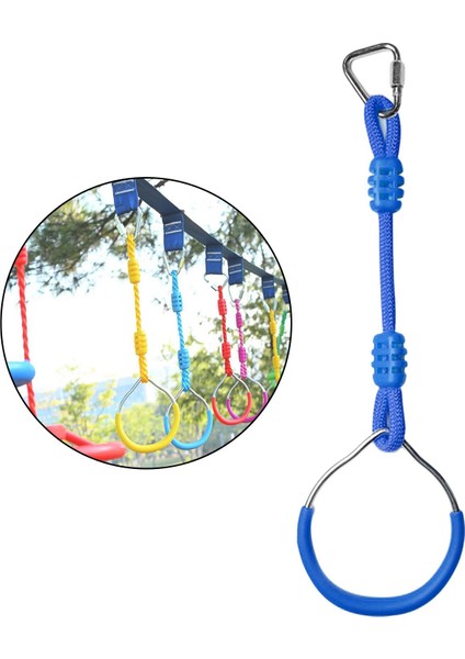 Swing Bar Jimnastik Yüzükler Çocuk Mavisi Için Renkli Arka Bahçe Maymun (Yurt Dışından) modelleri