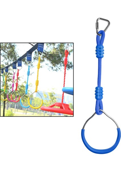 Swing Bar Jimnastik Yüzükler Çocuk Mavisi Için Renkli Arka Bahçe Maymun (Yurt Dışından) indirimleri