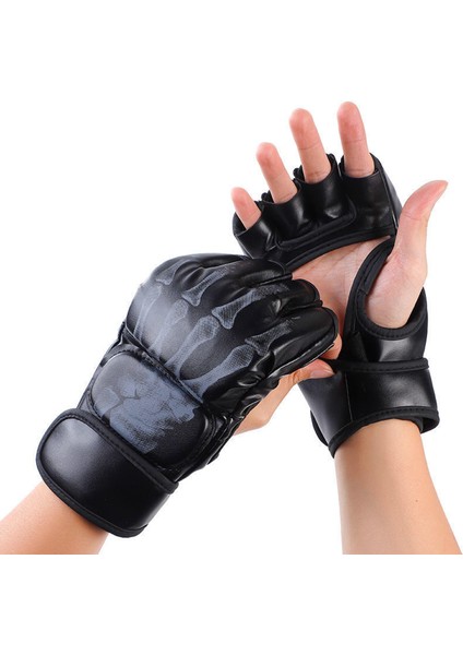 Mma Boks Eldivenleri, Spor Eldivenleri Açık Avuç Içi Hafif Yarım Parmak Eldivenleri (Yurt Dışından) modelleri