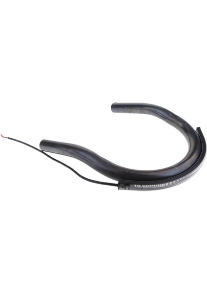 Motosiklet Arka Koltuk Çember Velet Stili LED Fren Dönüş Sinyali Işığı Evrensel Yukarı Kaldırılmış 175MM (Yurt Dışından)