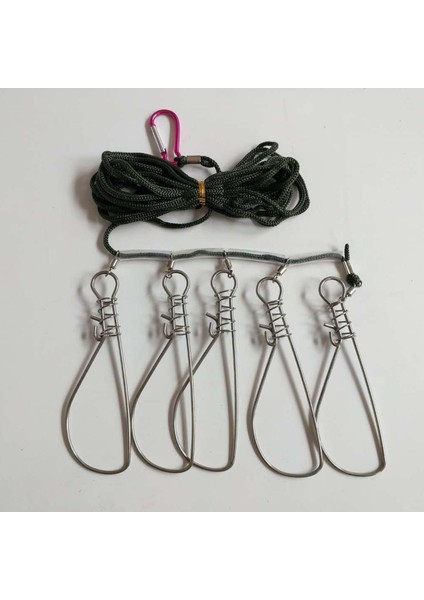Canlı Snaps Carfing Rock Fishing Için Stringer Clip (Yurt Dışından) modelleri