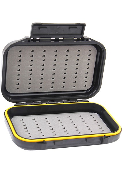 Çift Taraflı Su Geçirmez Sinek Balıkçılık Kutusu Kasa Tutma Sinekleri Perileri Kurutur (Yurt Dışından)