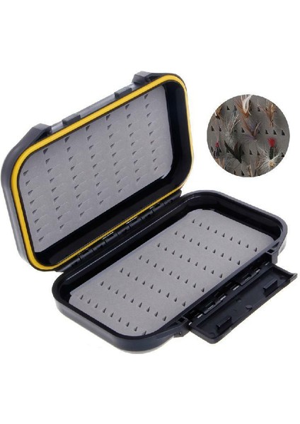 Çift Taraflı Su Geçirmez Sinek Balıkçılık Kutusu Kasa Tutma Sinekleri Perileri Kurutur (Yurt Dışından) modelleri