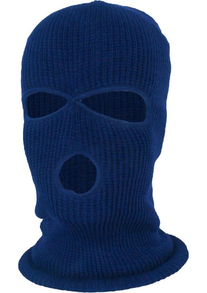 Yetişkin Kış 3 Delik Balaclava Ted Tam Kapsam Beanie Mavi (Yurt Dışından)