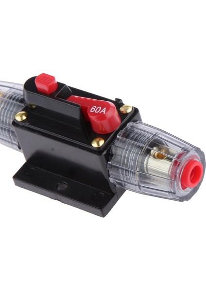 Manuel Sıfırla Kesici 12-24V Stereo Test Cihazı Sıfırlama Anahtarı Sigorta Tutucu 60A 01 (Yurt Dışından) fırsatları