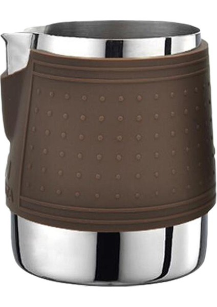 350ML Paslanmaz Çelik Süt Köpürme Sürahisi, Latte Cappuccino Köpük Kabı , 350ML Kahverengi (Yurt Dışından) fiyatları