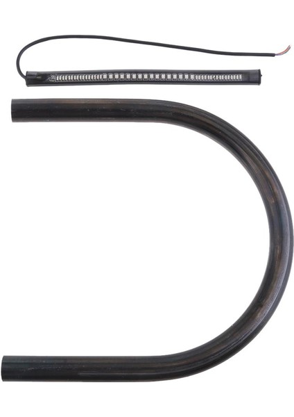 Seat Fin LED Işık Düz / Upswept Style 230/210 / 175MM - Düz 230MM (Yurt Dışından)