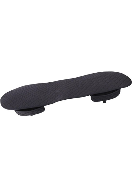 Evrensel Araba Araç Arka Koltuk Yastık Kapağı Koruma Koruma Anti-Slip Dayanıklı Siyah (Yurt Dışından)