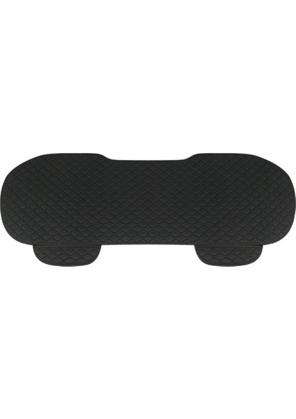 Evrensel Araba Araç Arka Koltuk Yastık Kapağı Koruma Koruma Anti-Slip Dayanıklı Siyah (Yurt Dışından)