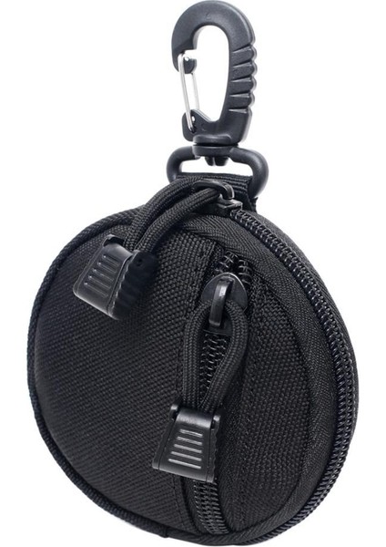 Madeni Para Kulaklık Anahtar Kese Molle Gadget Poşet Aksesuar Çok Işlevli Çanta Siyah (Yurt Dışından) fiyatları