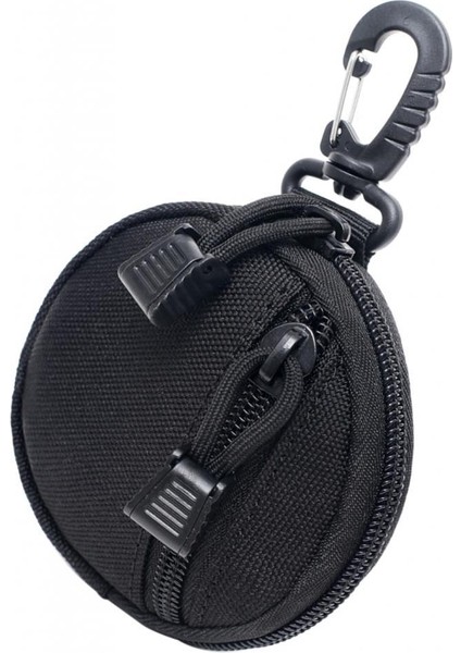 Madeni Para Kulaklık Anahtar Kese Molle Gadget Poşet Aksesuar Çok Işlevli Çanta Siyah (Yurt Dışından) fırsatları