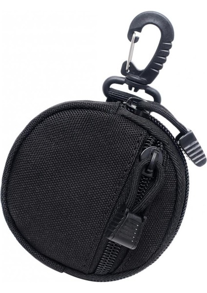 Madeni Para Kulaklık Anahtar Kese Molle Gadget Poşet Aksesuar Çok Işlevli Çanta Siyah (Yurt Dışından) indirimleri