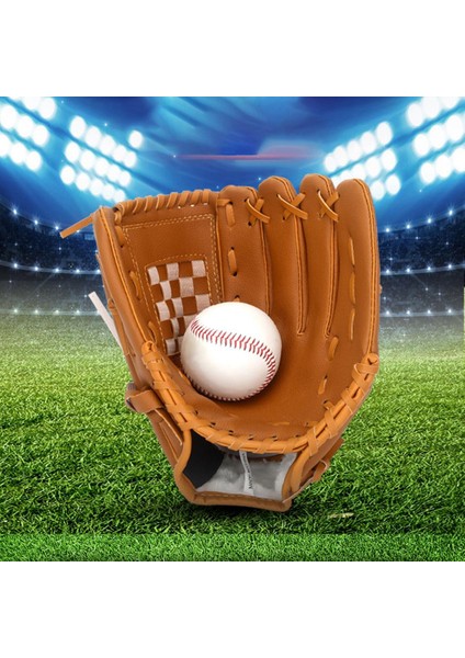 2x Beyzbol Eldiveni Çocuklar Için Çocuk Verici Sürahi Eldivenleri Kahverengi (Yurt Dışından) modelleri