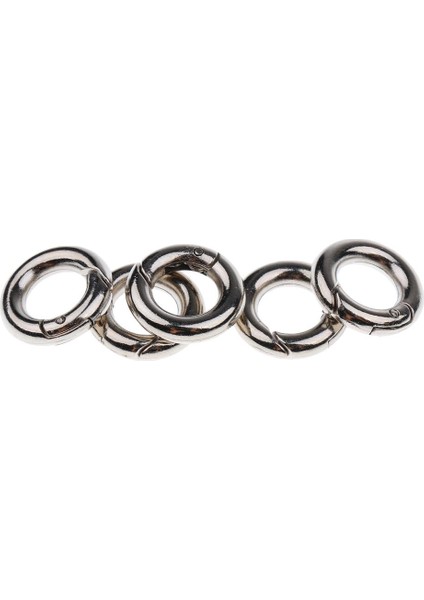 5pcs Yuvarlak Karabin Bahar Snap Clips Hook Keying Sırt Çantası Asma Toka 20MM (Yurt Dışından) indirimleri