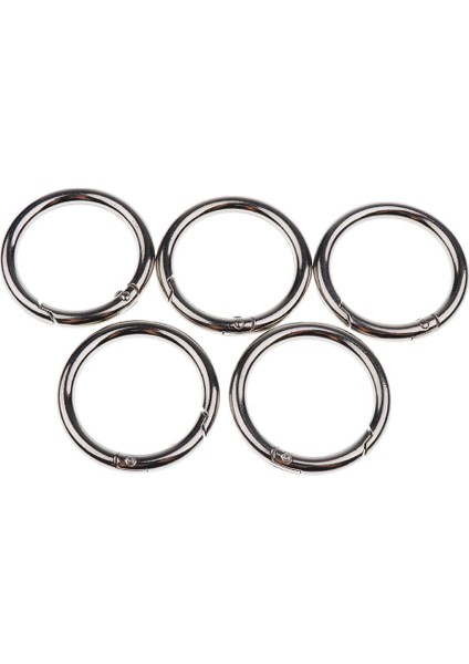 5pcs Yuvarlak Anahtar Bölünmüş Açık Kanca Konnektörü Anahtarı 40MM (Yurt Dışından)