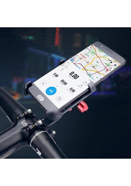 Mtb Bisiklet Alüminyum Gidon Telefon Tutucu Montaj 360 ° Ayarlanabilir Boyut Siyah 01 (Yurt Dışından) modelleri
