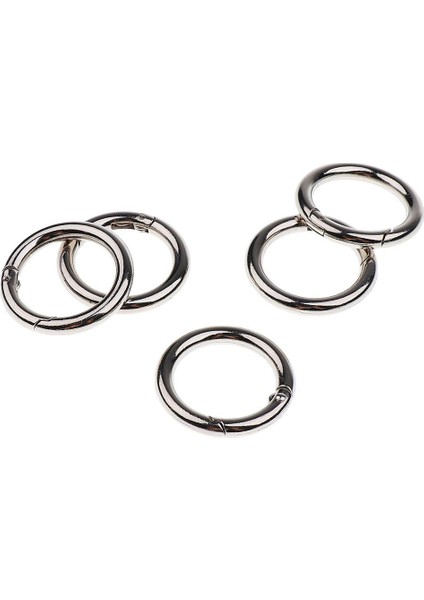 5x Anahtar Halkalar Premium Snap Kaplama Anahtar Zincirli Karabin Keychain 30MM (Yurt Dışından) fiyatları