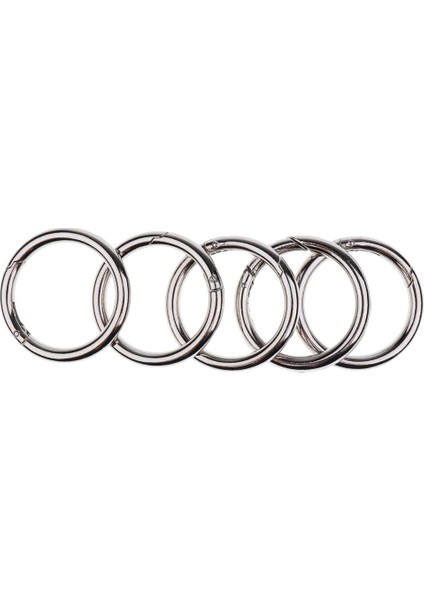 5x Yuvarlak Snap Açık Kanca Yay Karabinası Kampı 15-49MM (Yurt Dışından) fiyatları