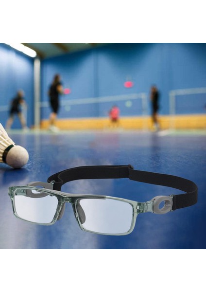 Erkekler Için Basketbol Gözlükleri Kadınlar Için Koruyucu Gözlük Tenis Futbol Gri (Yurt Dışından) fiyatları