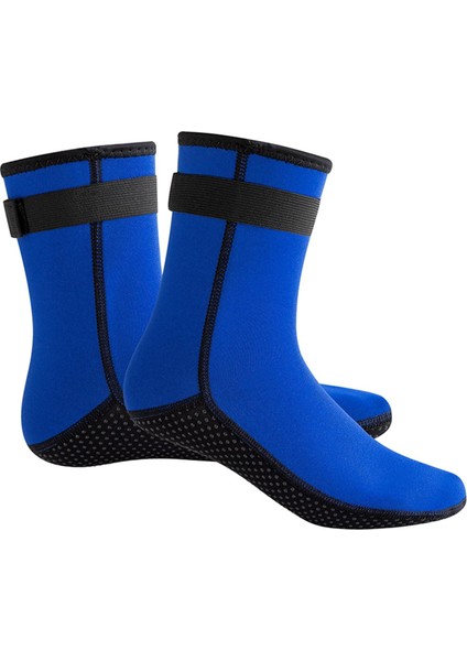 3mm Neopren Dalış Wetsuit Bot Su Sporları Yürüyüş Su Geçirmez Çorap Xs Mavi (Yurt Dışından) fırsatları
