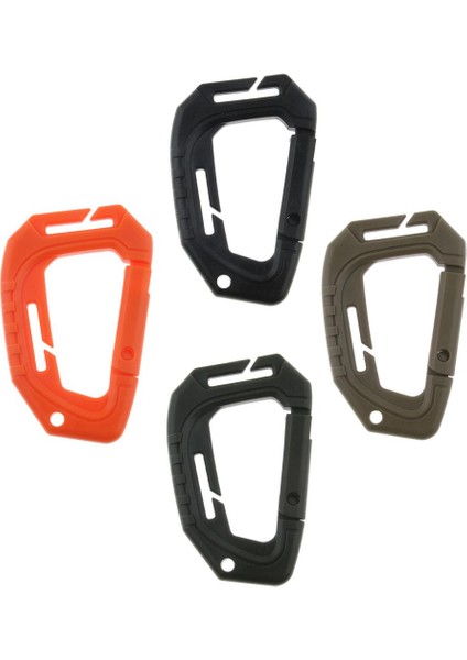 4pcs Ağır Hizmet Tipi Karabiner Yaylı Yüklü Karabina (Yurt Dışından) fiyatları