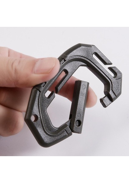 4pcs Ağır Hizmet Tipi Karabiner Yaylı Yüklü Karabina (Yurt Dışından) fırsatları