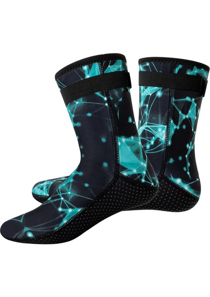 Unisex 3mm Neopren Dalış Botları Plaj Yüzme Rafting Sıcak Çoraplar (Yurt Dışından) modelleri