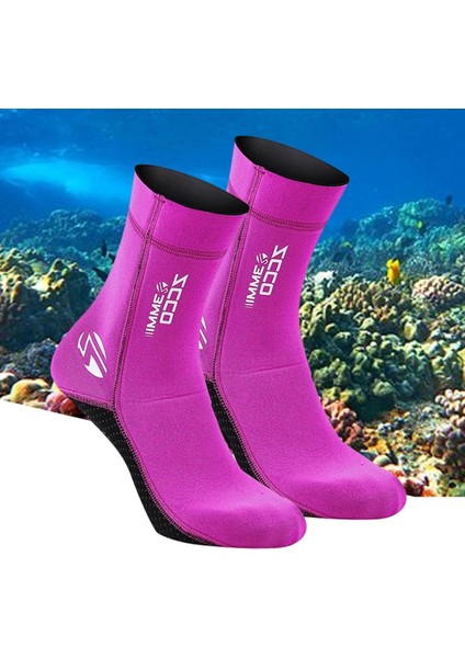 Neopren Dalış Dalış Çorapları Şnorkelli Çoraplar Kırmızı Sıcak Dayanıklı (Yurt Dışından) modelleri