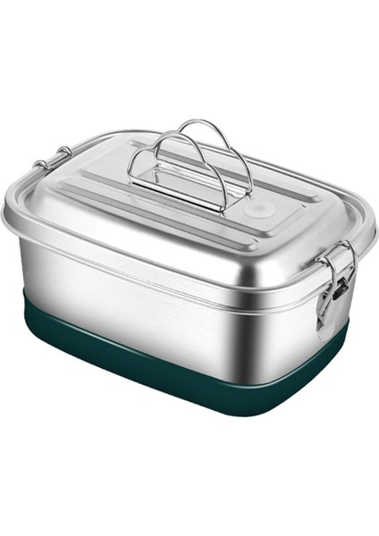 Kamp Için Paslanmaz Bento Çocukları 1200ML 2 Tier 2 (Yurt Dışından)