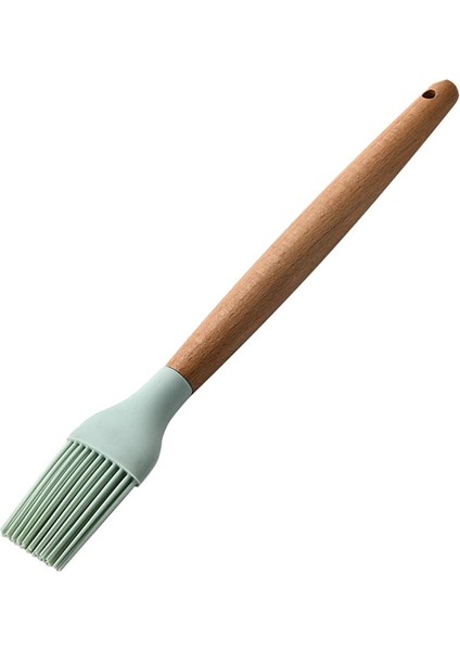 Yapışmaz Spatula Kaşık Yumurta Çırpma Mutfak Kaplaması Açık Yeşil Yağ Fırçası (Yurt Dışından)
