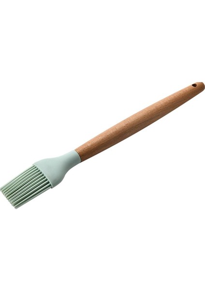 Yapışmaz Spatula Kaşık Yumurta Çırpma Mutfak Kaplaması Açık Yeşil Yağ Fırçası (Yurt Dışından)