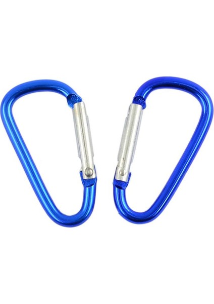 20X Carabiner Clip Snap Yayı Keying D-Ring Hook 4.6x2.5cm Mavi (Yurt Dışından) fırsatları