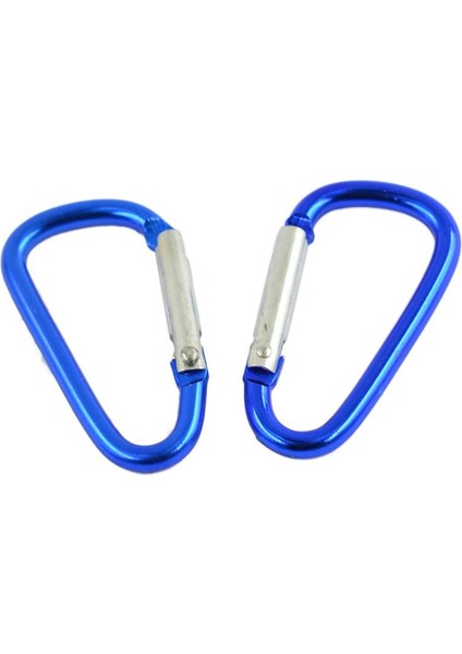20X Carabiner Clip Snap Yayı Keying D-Ring Hook 4.6x2.5cm Mavi (Yurt Dışından) indirimleri