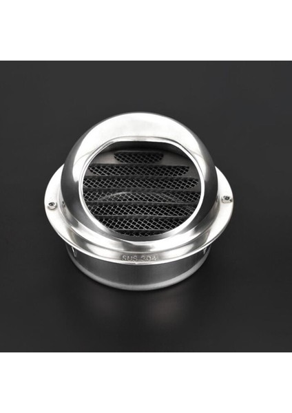 Paslanmaz Çelik Havalandırma Izgarası, Metal, Yuvarlak Duvar, Havalandırma Kapağı 7.5cm (Yurt Dışından) indirimleri