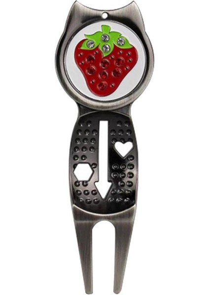 3'ü 1 Arada Golf Onarma Çılakçık Grove Liner Golf Aksesuarları Kırmızı (Yurt Dışından)