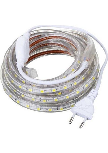 Hortum LED 3 Çipli Beyaz 15 mt