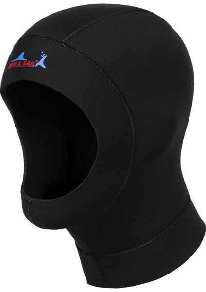 Tüplü Dalış Eğlenceli 3mm Sıcak Neopren Şapka Kaput Dalgıçlar Wetsuit Islak Takım Şapka L (Yurt Dışından)