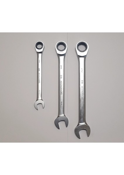 Cırcırlı Kombine Anahtar 6 Parça 8 – 19 mm