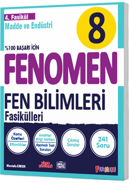 8 Fen Bilimleri 4.fasikül (Madde ve Endüstri)