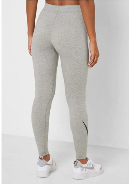 Sportswear Swoosh Leg-A-See Kadın Gri Tayt DB3896-063 indirimleri