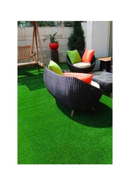 Yeşil Suni Yapay Çim Halı Serisi 11 mm En 1 Metre Bahçe Balkon Teras Çim Halısı indirimleri
