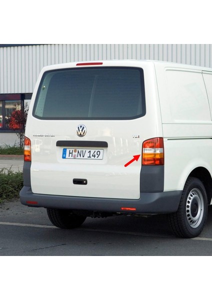 Vw Transporter T5 2004-2010 Sağ Arka Stop Fren Lambası Sarı 7H0945096F