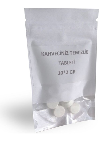 Otomatik Kahve Makinesi Temizlik Tableti 10 Adet 2 Gr fiyatları