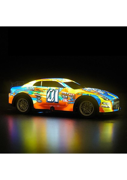Rc Full Fonksiyon LED Işıklı Gövde 1:22 Şarjlı Uzaktan Kumandalı Yarış Arabası