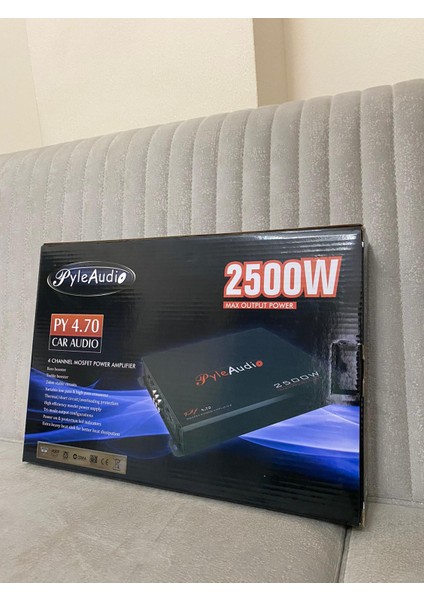 Audio Py-4.70 2500 Wat 4 Kanal Amfi