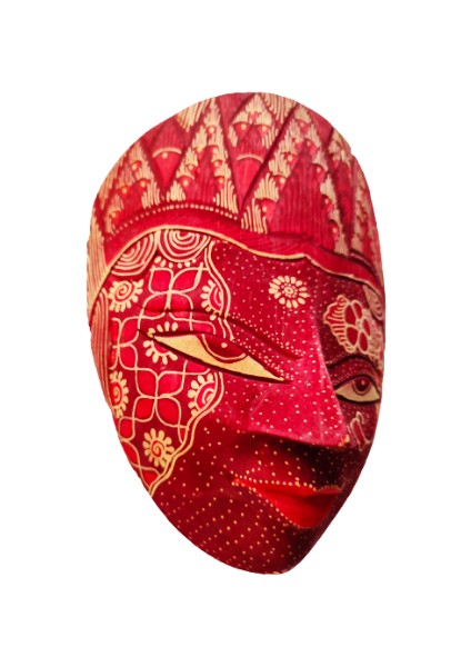 Geleneksel Endonezya Cava Batik Sanatı El Oyma Duvar Maskesi fiyatları