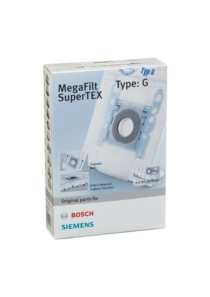 Profilo VS4PT2200 - VS6PT2400 Toz Torbası 4 Adet -Micro Filtre