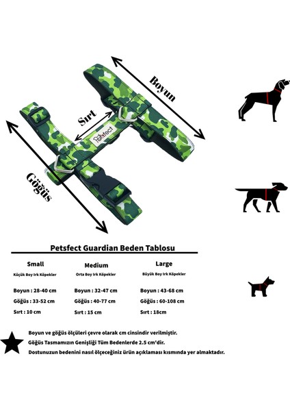 Guardian H-Tipi Köpek Tasma Seti