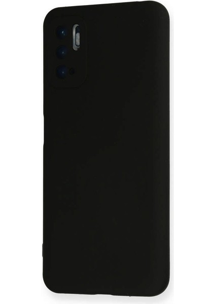 Xiaomi Redmi Note 11 Se Kılıf Nano Içi Kadife Silikon - Siyah 300099