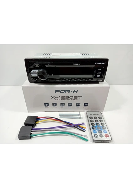 Teyp – For-X X-4250BT 4X60W Bluetoothlu Oto Teyp